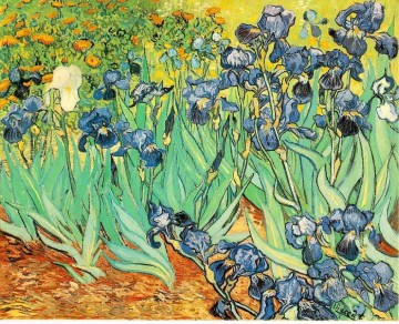 Iris 2 Vincent van Gogh Impresionismo Flores Pinturas al óleo